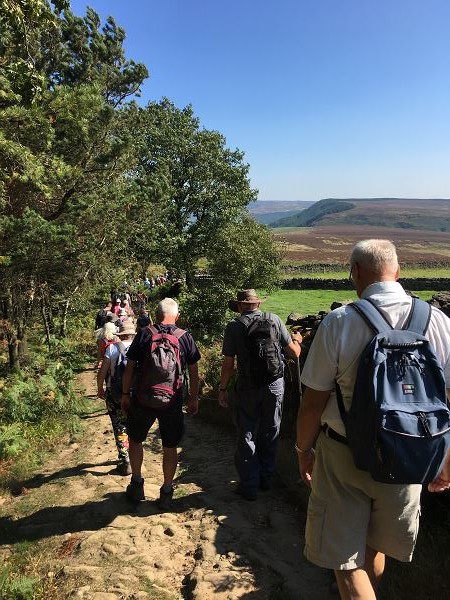 Heading towards Scarth wood moor