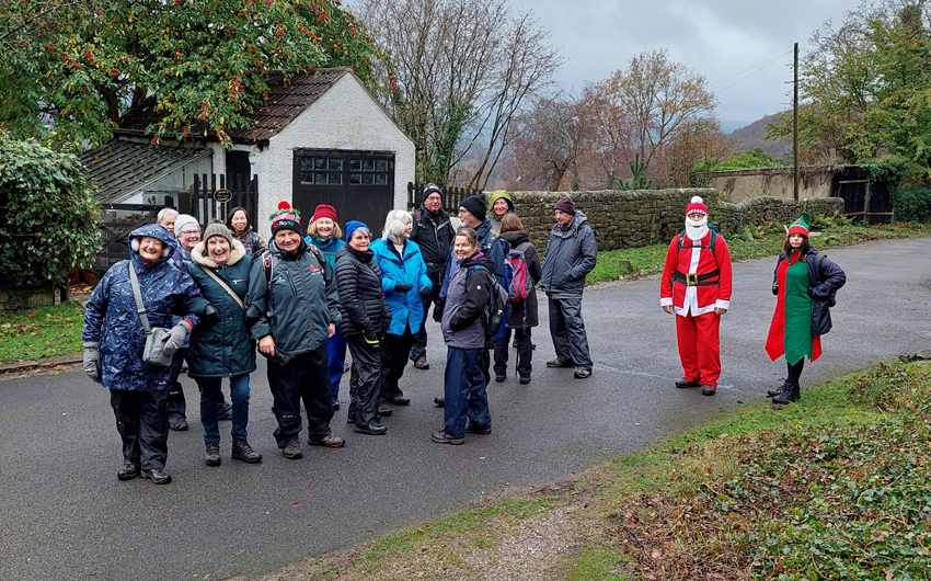 weekend wanderers – 2022 christmas walk – image – 2